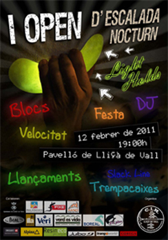 I OPEN ESCALADA NOCTURNA (Light Holds)